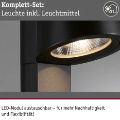 Paulmann Caissa sensor-tuinpadverlichting 3000K