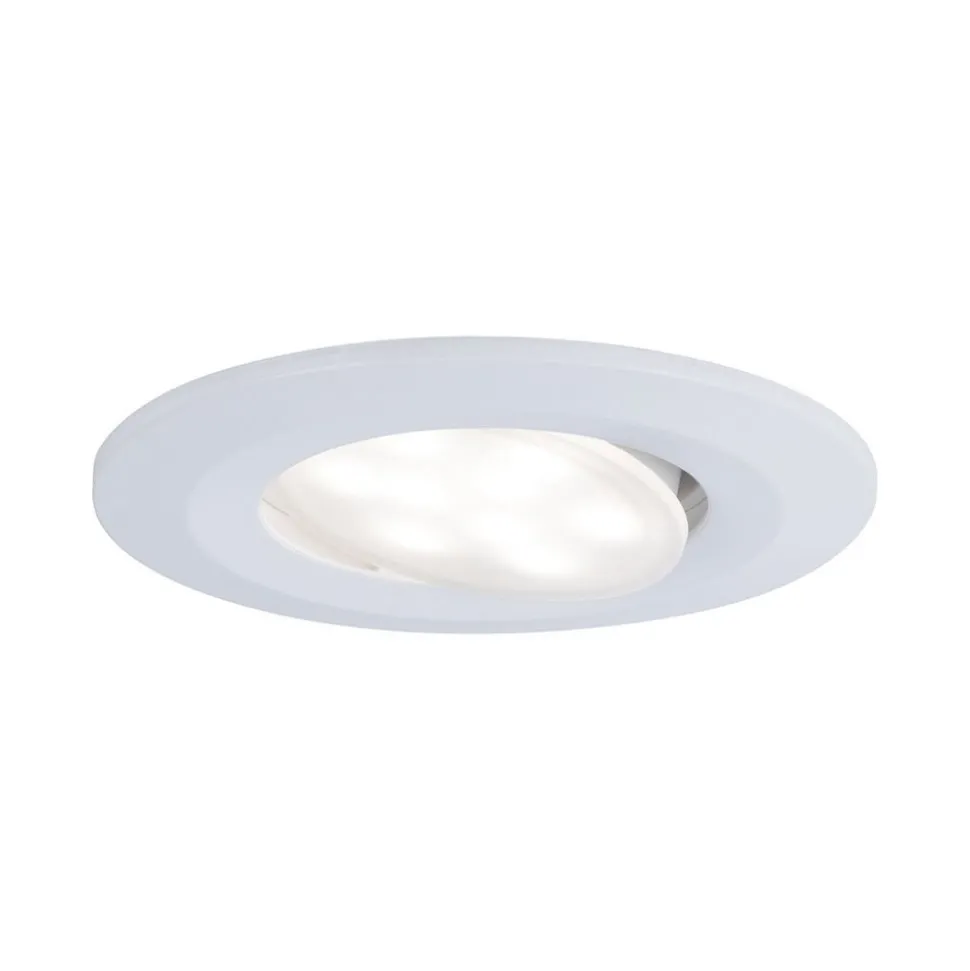 Paulmann Calla zwenkbaar on/off Ø9cm 840 per 3 wit