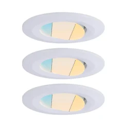 Paulmann Calla zwenkbaar on/off Ø9cm CCT wit per 3