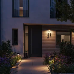 Paulmann Capea LED buitenwandlamp antraciet aluminium