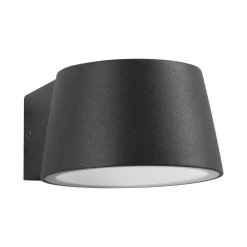 Paulmann Capea LED buitenwandlamp antraciet aluminium