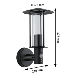 Paulmann Classic buitenwandlamp met sensor