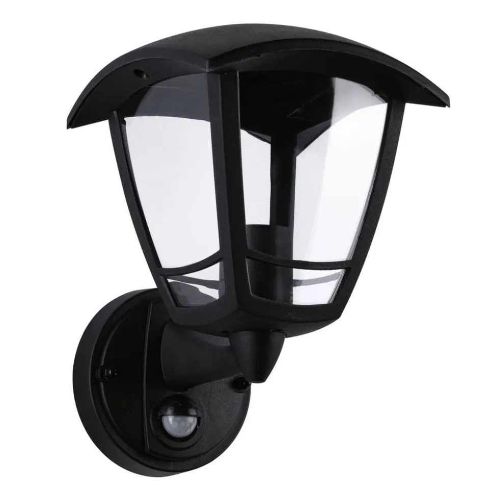 Paulmann Classic gebogen buitenwandlamp met sensor