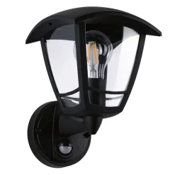 Paulmann Classic gebogen buitenwandlamp met sensor