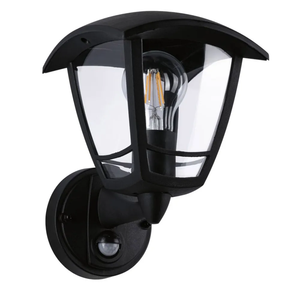 Paulmann Classic gebogen buitenwandlamp met sensor
