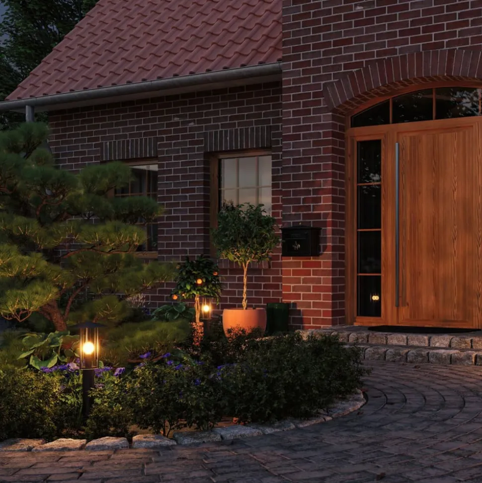 Paulmann Classic LED tuinlamp met gouden licht