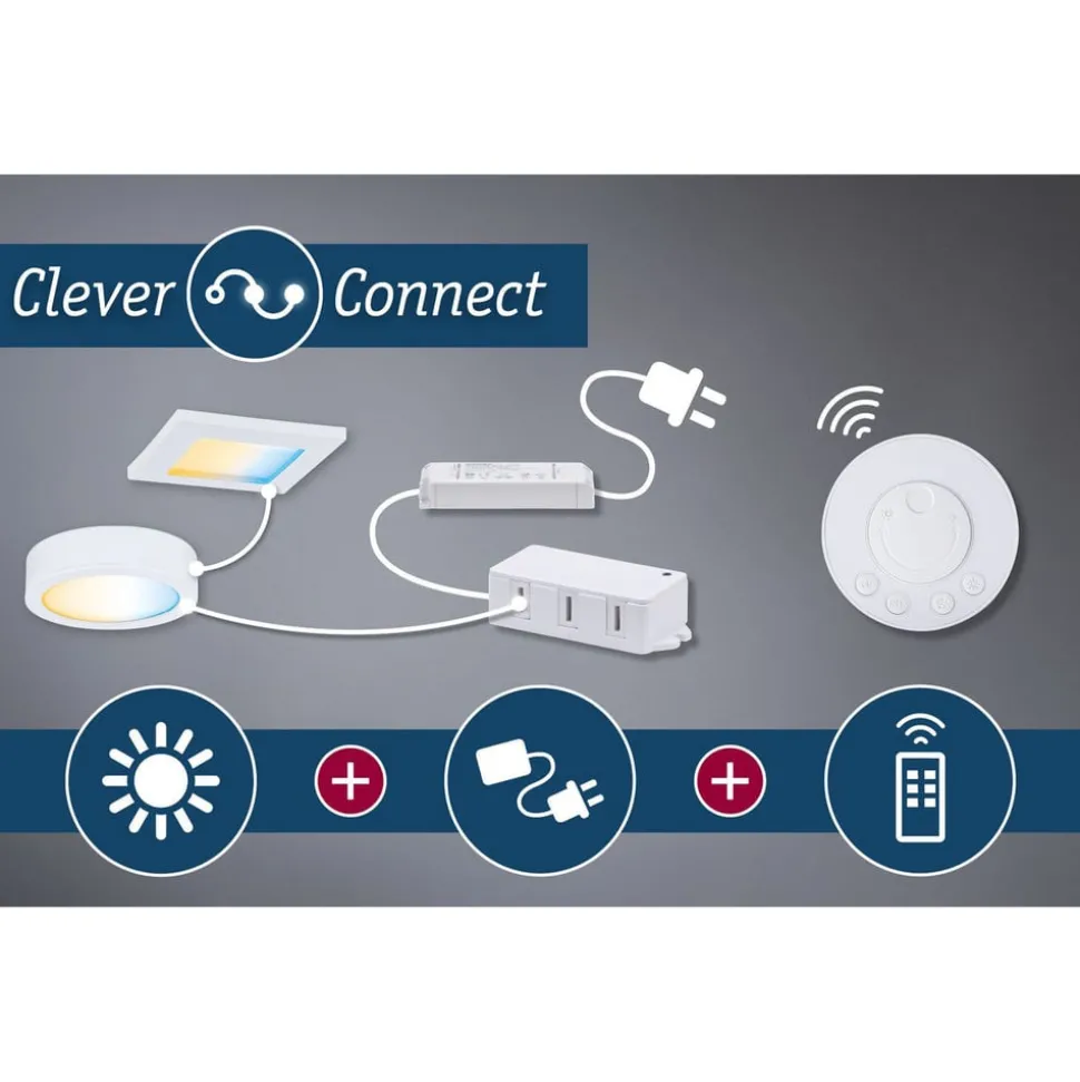 Paulmann Clever Connect LED paneel Flad 20x30 CCT