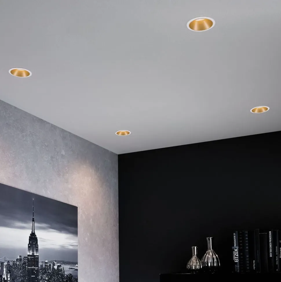 Paulmann Cole spotlight GU10, wit/goud