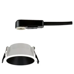 Paulmann Cole spotlight GU10, wit/zwart