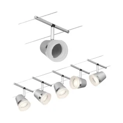 Paulmann Cone kabelsysteem basisset 5l. chroom mat