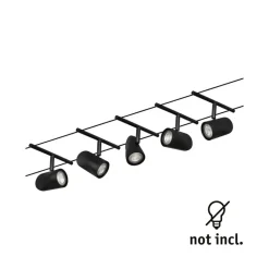 Paulmann Cup kabelsysteem basisset 5-lamps