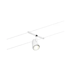 Paulmann Cup kabelsysteem basisset 5-lamps mat wit