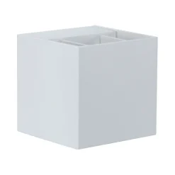 Paulmann Cybo LED buitenwandlamp, 2.700 K, 8 x 8 cm, wit