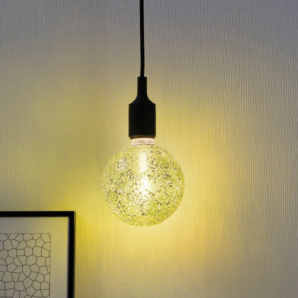 Paulmann E27 LED Globe 5W Miracle Mosaic groen