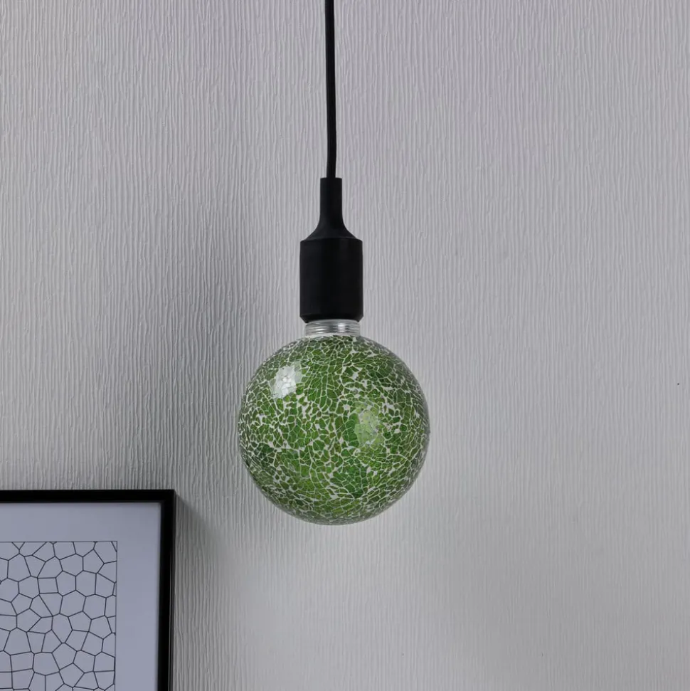 Paulmann E27 LED Globe 5W Miracle Mosaic groen
