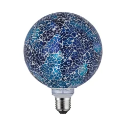 Paulmann E27 LED Globe 5W Miracle Mosaic blauw