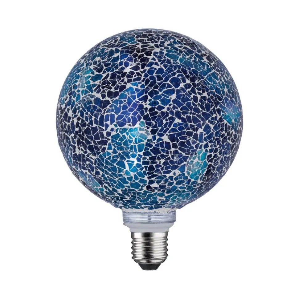 Paulmann E27 LED Globe 5W Miracle Mosaic blauw