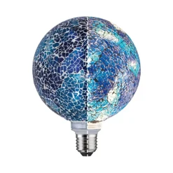 Paulmann E27 LED Globe 5W Miracle Mosaic blauw