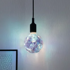 Paulmann E27 LED Globe 5W Miracle Mosaic blauw