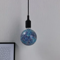 Paulmann E27 LED Globe 5W Miracle Mosaic blauw
