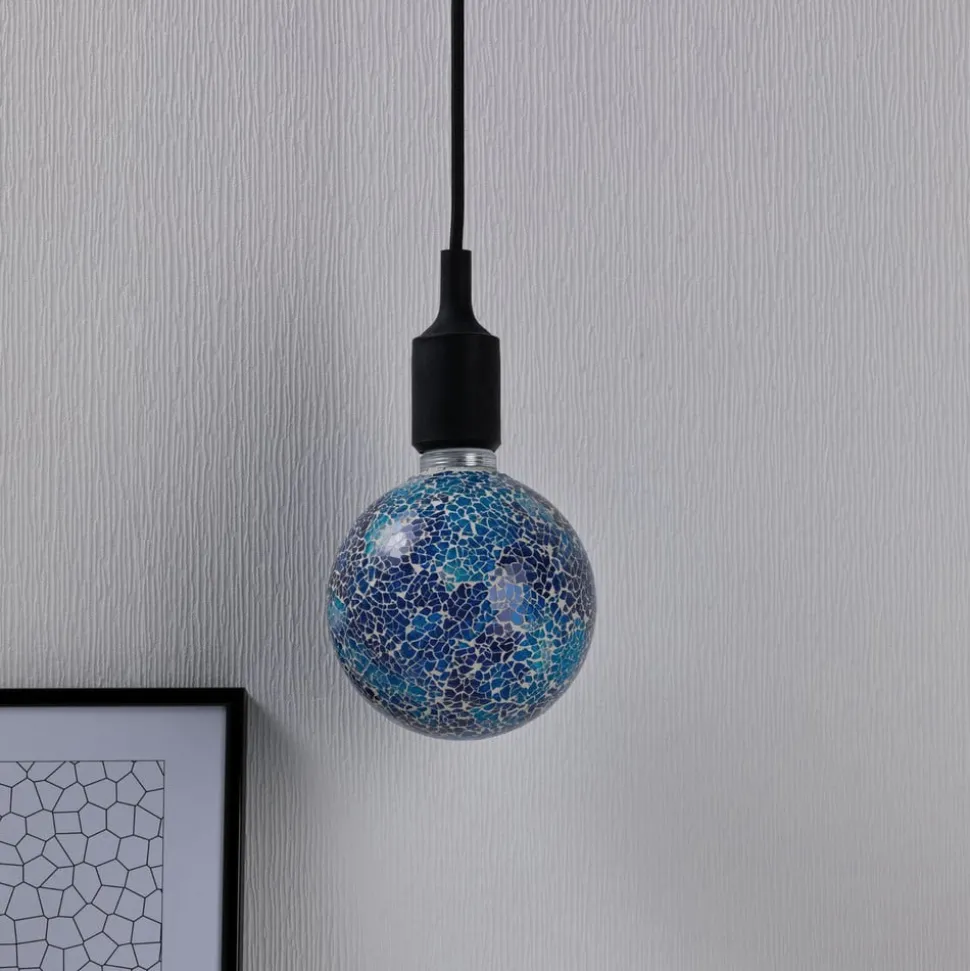 Paulmann E27 LED Globe 5W Miracle Mosaic blauw