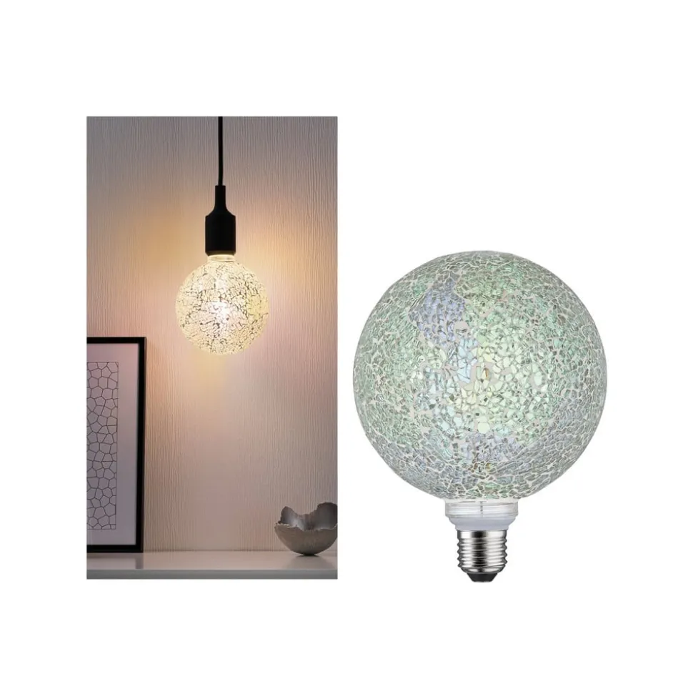 Paulmann E27 LED wereldbol 5W Miracle Mozaïek wit