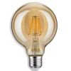 Paulmann E27 6,5W 825 LED bollamp G95 goud