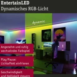 Paulmann EntertainLED LED strip, RGB, set, 5m
