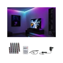 Paulmann EntertainLED LED strip, RGB, set, 1,5m