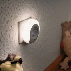 Paulmann Esby LED nachtlamp met stopcontact, rond