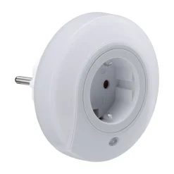 Paulmann Esby LED nachtlamp met stopcontact, rond