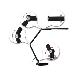 Paulmann FlexBar LED bureaulamp zwart