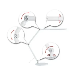 Paulmann FlexBar LED bureaulamp wit