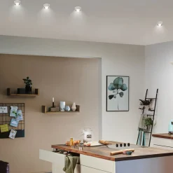 Paulmann Gil LED inbouw wit/zwart mat