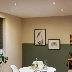 Paulmann Gil LED inbouw wit/zwart mat