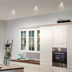 Paulmann Gil LED inbouwlamp wit/zwart 3 per set