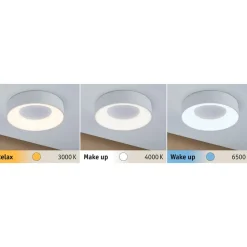 Paulmann HomeSpa Casca LED plafondlamp Ø 30 cm wit