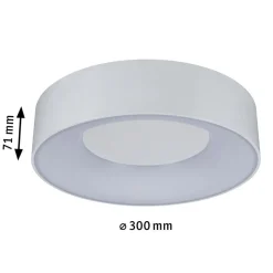 Paulmann HomeSpa Casca LED plafondlamp Ø 30 cm wit