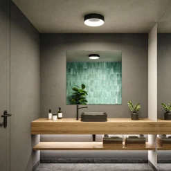 Paulmann HomeSpa Casca plafondlamp Ø30cm zwart