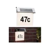 Paulmann huisnr.-lamp LED op zonne-energie, IP44