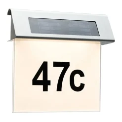 Paulmann huisnr.-lamp LED op zonne-energie, IP44
