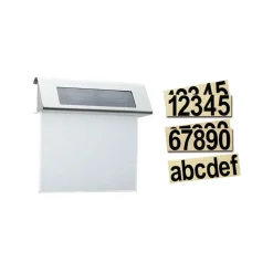 Paulmann huisnr.-lamp LED op zonne-energie, IP44