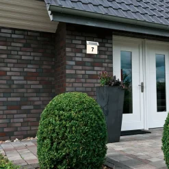 Paulmann huisnr.-lamp LED op zonne-energie, IP44