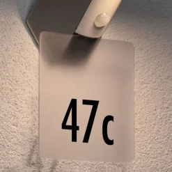 Paulmann huisnummer voor LED solar lamp Soley