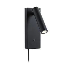 Paulmann Hulda USB LED wandspot 3-staps dimbaar zwart