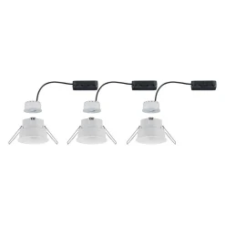 Paulmann inbouwlamp Cymbal 3x6W warmdim IP44