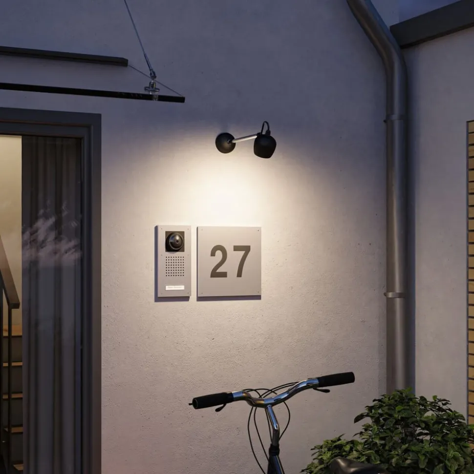 Paulmann Kikolo LED buitenwandspot dwarsarm 60°