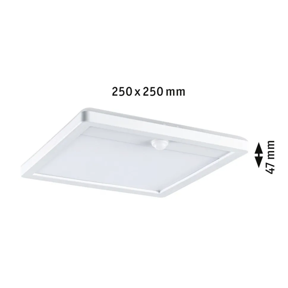 Paulmann Lamina sensor-wandlamp CCT hoekig wit