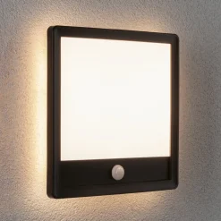 Paulmann Lamina sensor-wandlamp 830 hoekig zwart