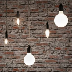 Paulmann LED bol G80 E27 7,5W 827 opaal dimbaar